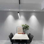 Strip Black Pendant Lights Ha077911