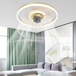 Circular Stepless Dimming Ceiling Fan Light