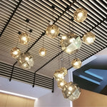 Geometric Round Pendant Light Li001974