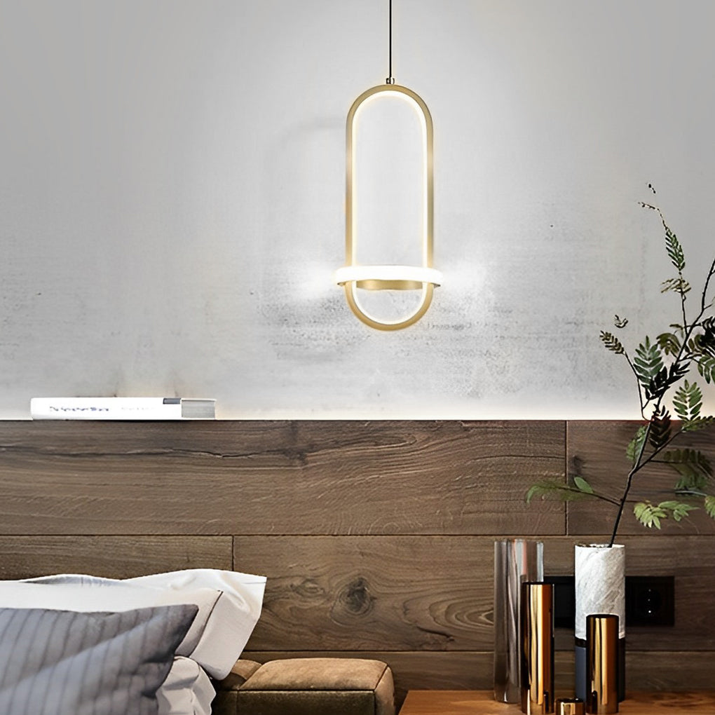 Round Creative Led Nordic Pendant Light Ha084561