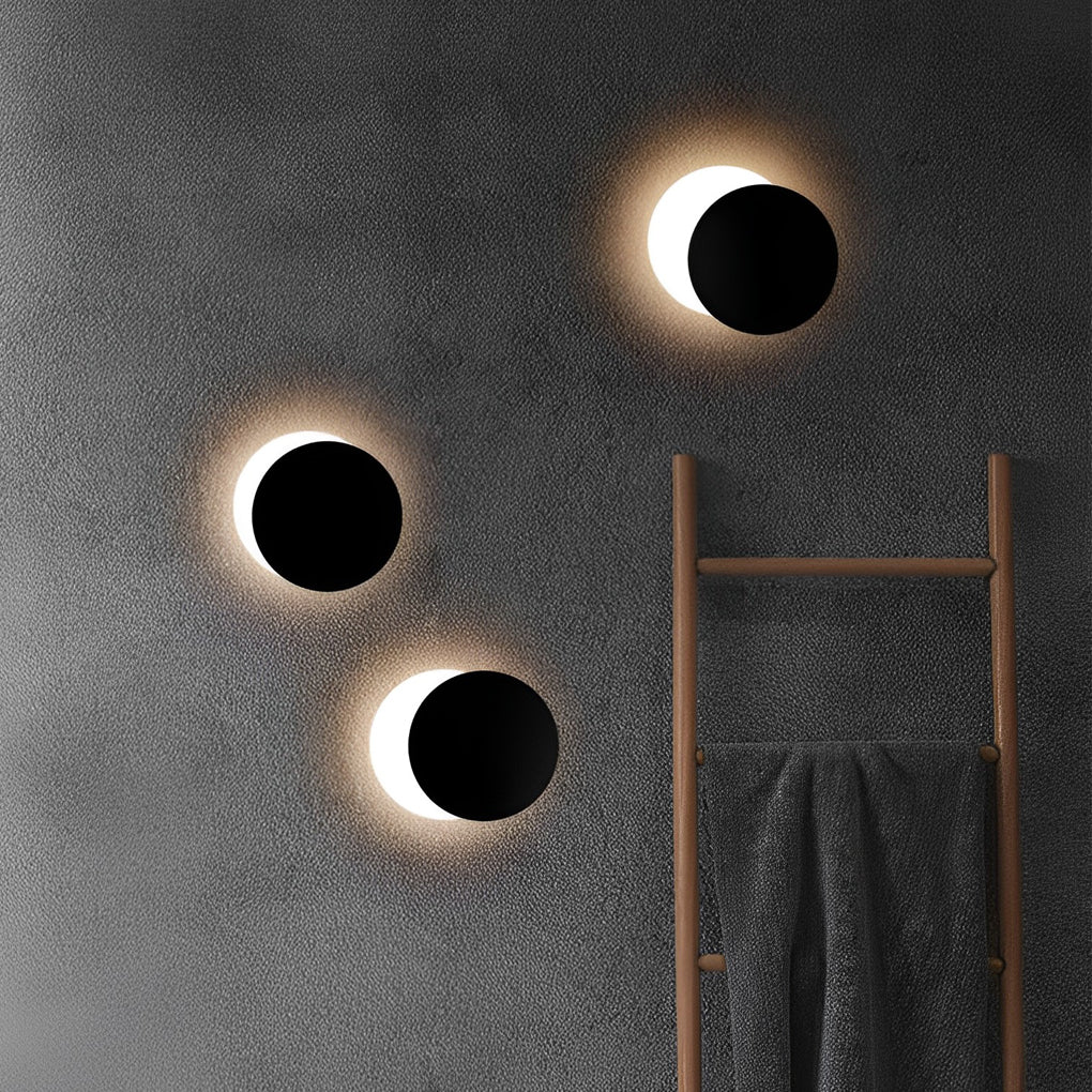 Aurelia 360° Rotating LED Wall Sconce in Matte Black or White