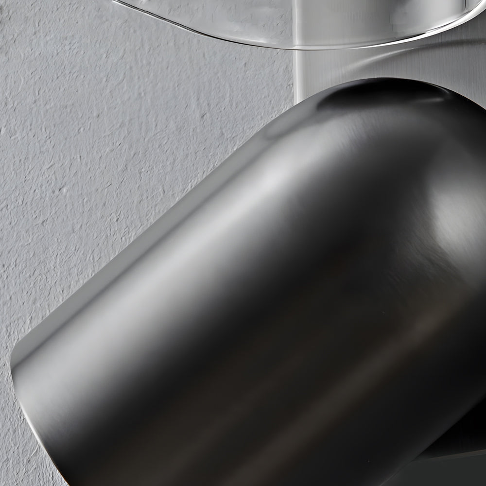 Simple Iron Cylinder Adjustable Up And Down Lighting Modern Wall Lamp