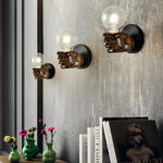 Hand Fist Shaped Wall Lamp Li002382