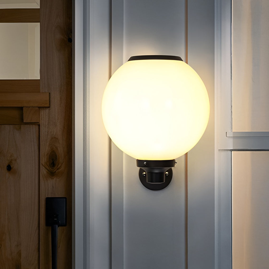Round Modern Solar Wall Light Li002004