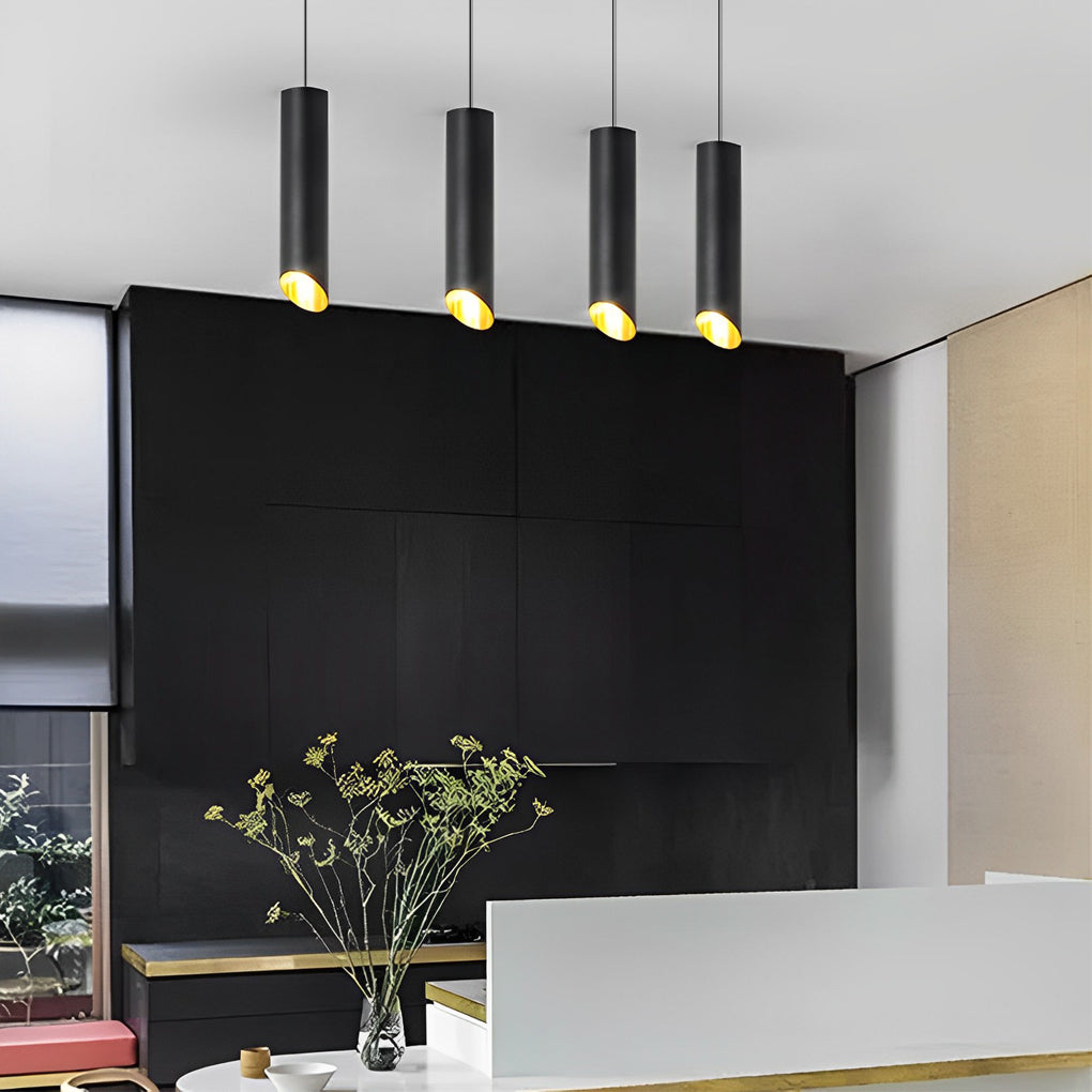 Long Cylindrical Pendant Lights Ha084262