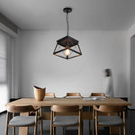 Geometric Industrial Style Ceiling Light Ha083302