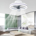 Round Stepless Dimming Modern Ceiling Fan Li001946