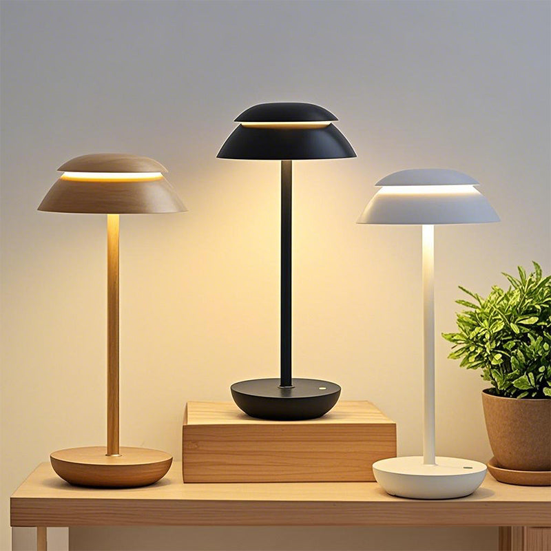 Creative Double Layer Dome Table Lamp