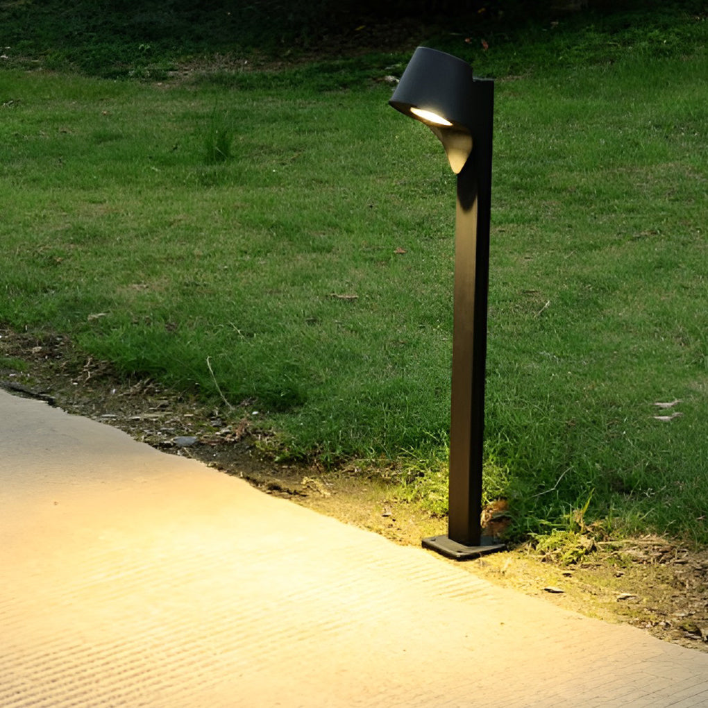 Minimalist Black Modern Outdoor Pathway Light