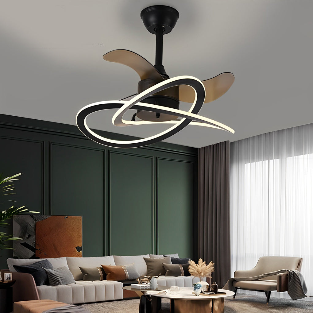 Waves Flower Bladeless Ceiling Fans Ha082734