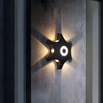Flower Shaped Led Waterproof Nordic Wall Sconces