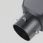 1 Light Black 98 In 118 In Solar Led Square Post Street Light