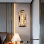 Creative Crystal Three Color Light Led Modern Wall Sconce Lighting Wall Lamp