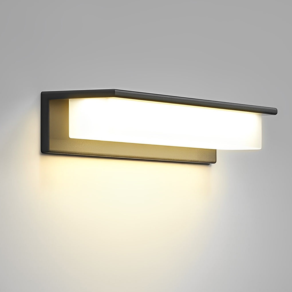 Rectangular Solar Wall Lamp Li002371