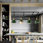 Green Retro Pendant Lights Ha077820