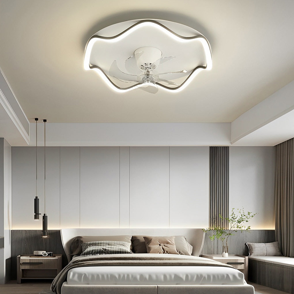 Mute 360 Shaking Bladeless Ceiling Fan Ha083140