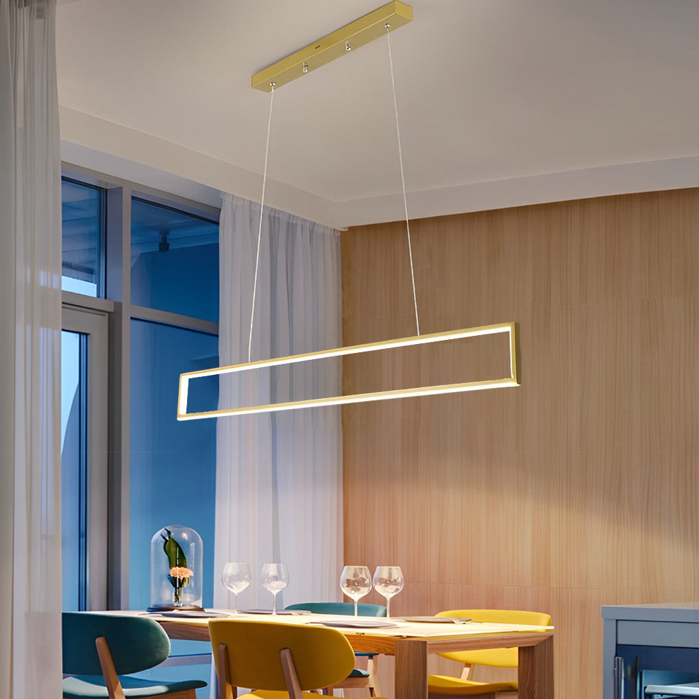Rectangular Frame Led Modern Ceiling Lamp Li002170