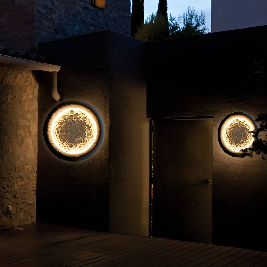 Moon Craters Design Exterior Lights Li002103