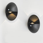 Oval Shape Usb Rechargeable Wall Lamp Ha082560