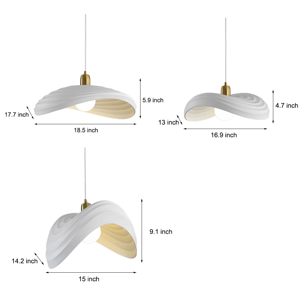 Resin Art Nordic Pendant Light Ha097863