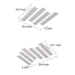 4 6 Lights White Metal Line Dimmable Led Ceiling Light