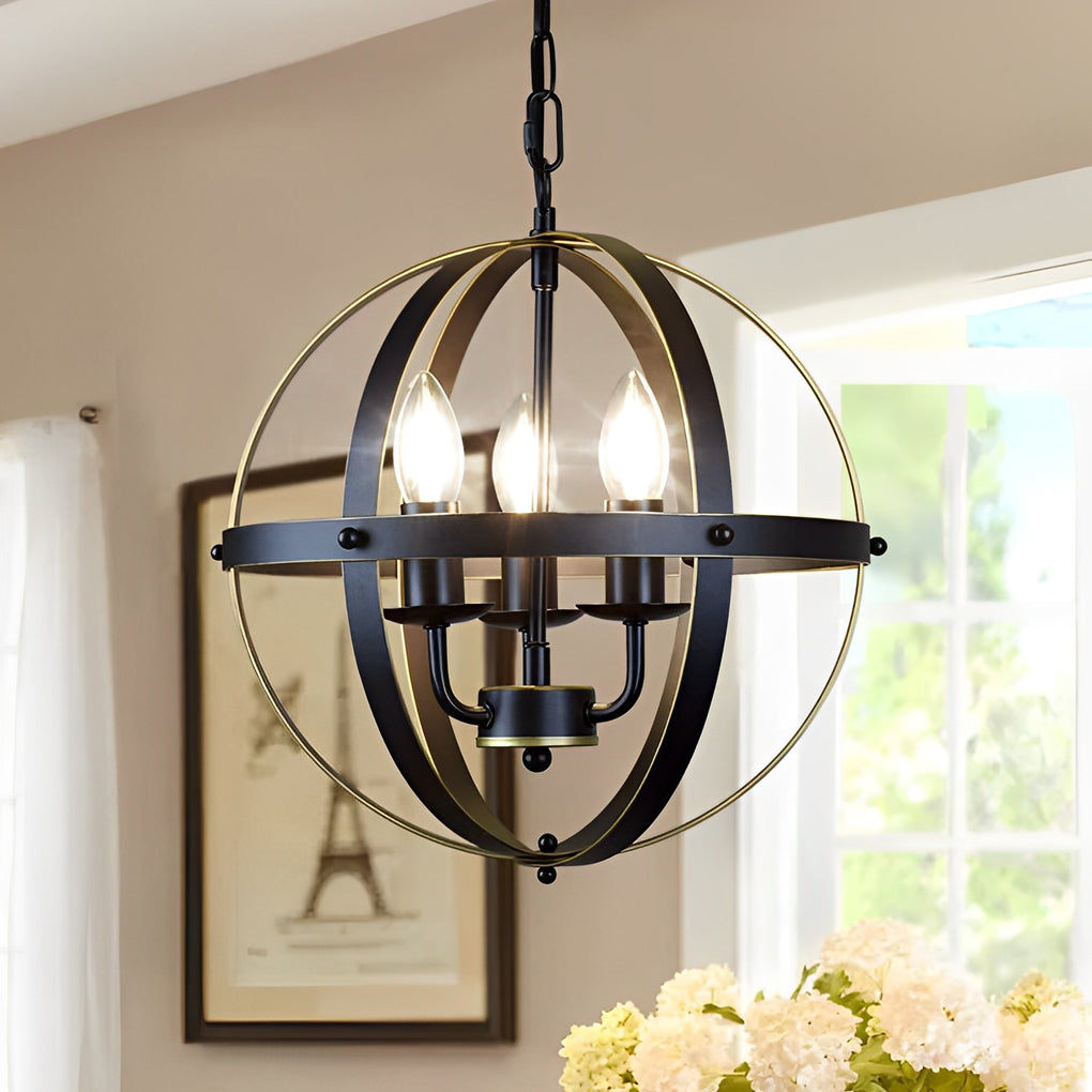Iron Round Pendant Lights Li002124