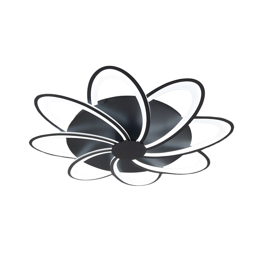 Modern Petal Flush Mount Light Acrylic Led Flower Shape Ceiling Lamp