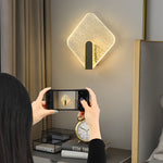 Lumina Round & Square LED Wall Sconce | Modern Minimalist Bedside Lamp