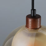 Mesh Metal And Frosted Glass Led 11 Inch Table Lamp