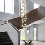 Glass Globes Shade Chandelier Ha095051