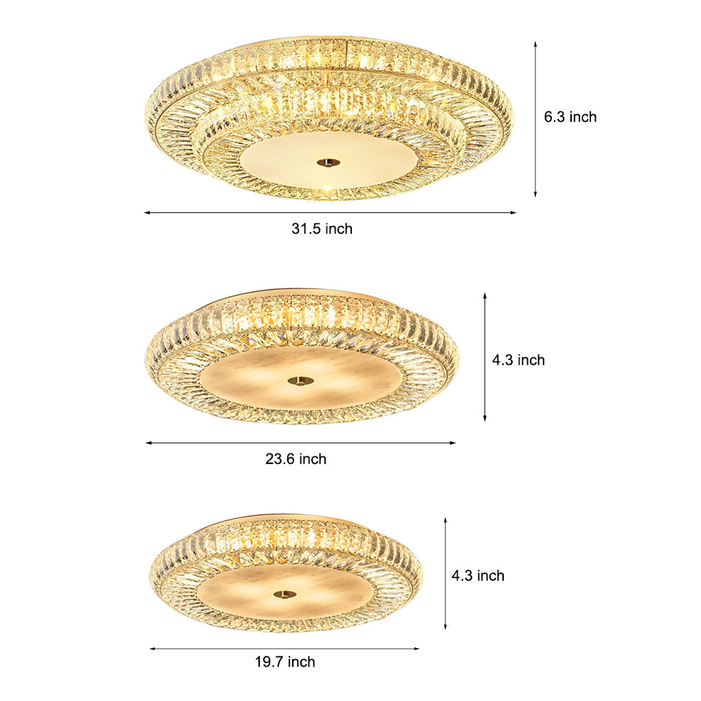Crystal Luxury Modern Ceiling Light Ha092893
