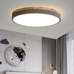 Chic Wood Flush Mount Ceiling Light