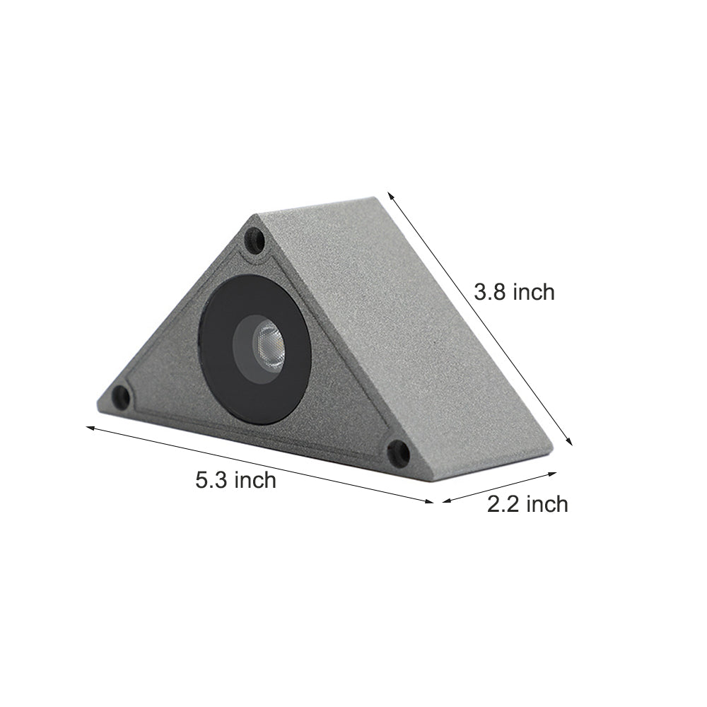 Waterproof Dc24V Triangle Outdoor Deck Step Light