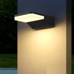 Rectangular Outdoor Wall Sconce Ha083607