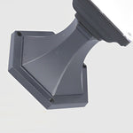 Square Retro Solar Fence Post Light Ha081283