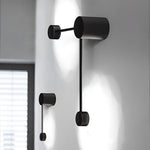 Line Led Black Nordic Wall Art Light