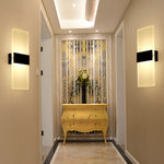 Rectangular Acrylic 6W Modern Wall Lamp
