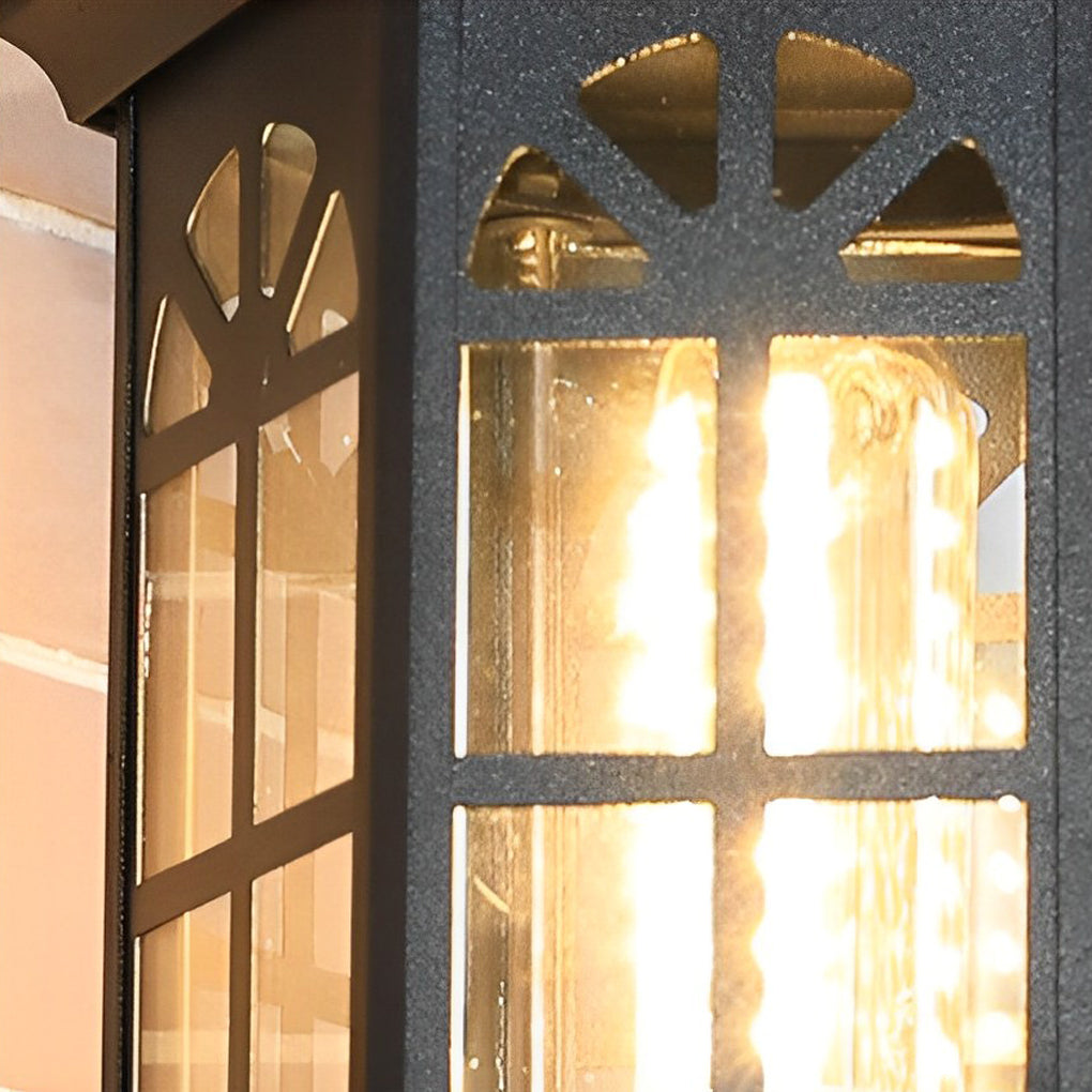Glass European Style Outdoor Wall Lamp Li002333
