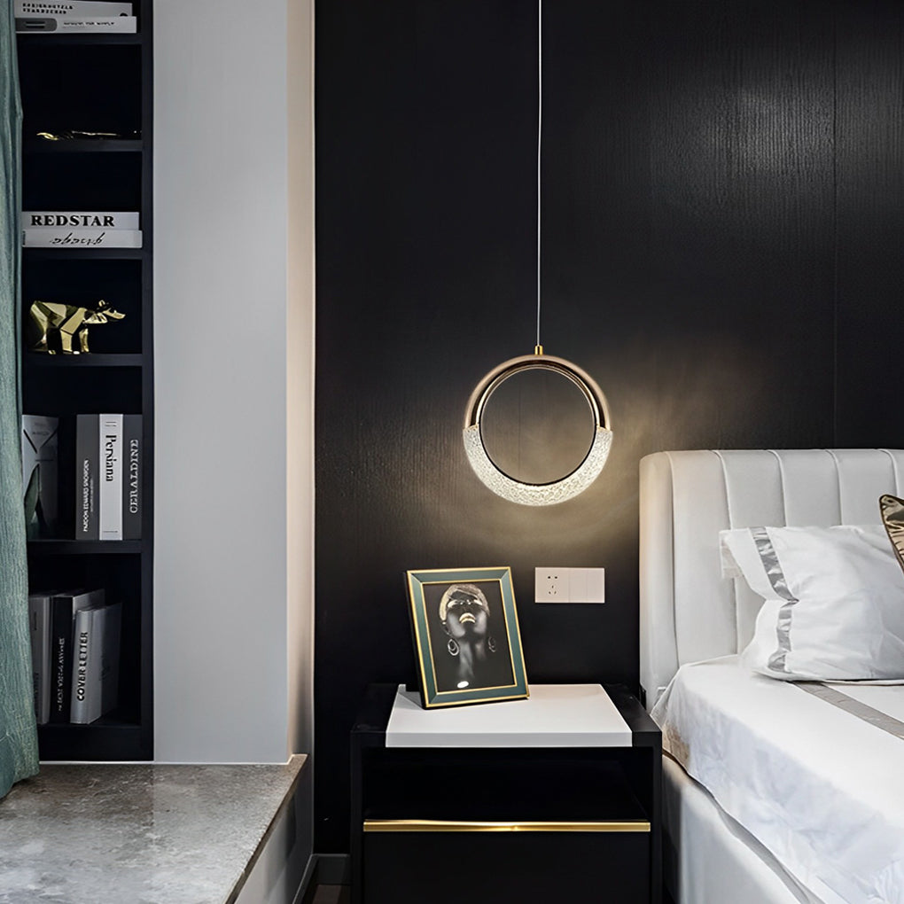 Moon Rings Led Pendant Lighting Ha084508