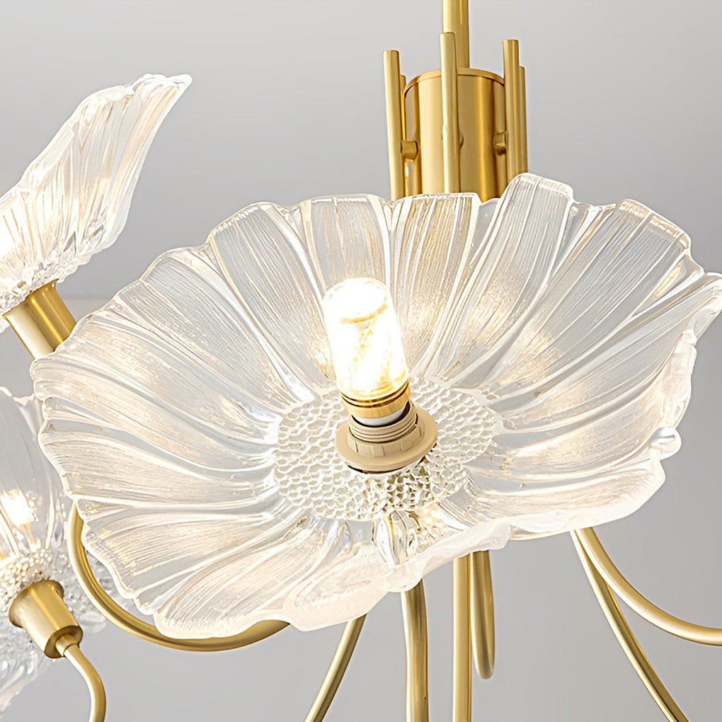 Flowers Shades Minimalist Chandeliers Ha091571
