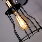 Adjustable Retro Iron E27 Waterproof Industrial Wall Sconce
