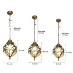 Retro Outdoor Chandelier Ha091752