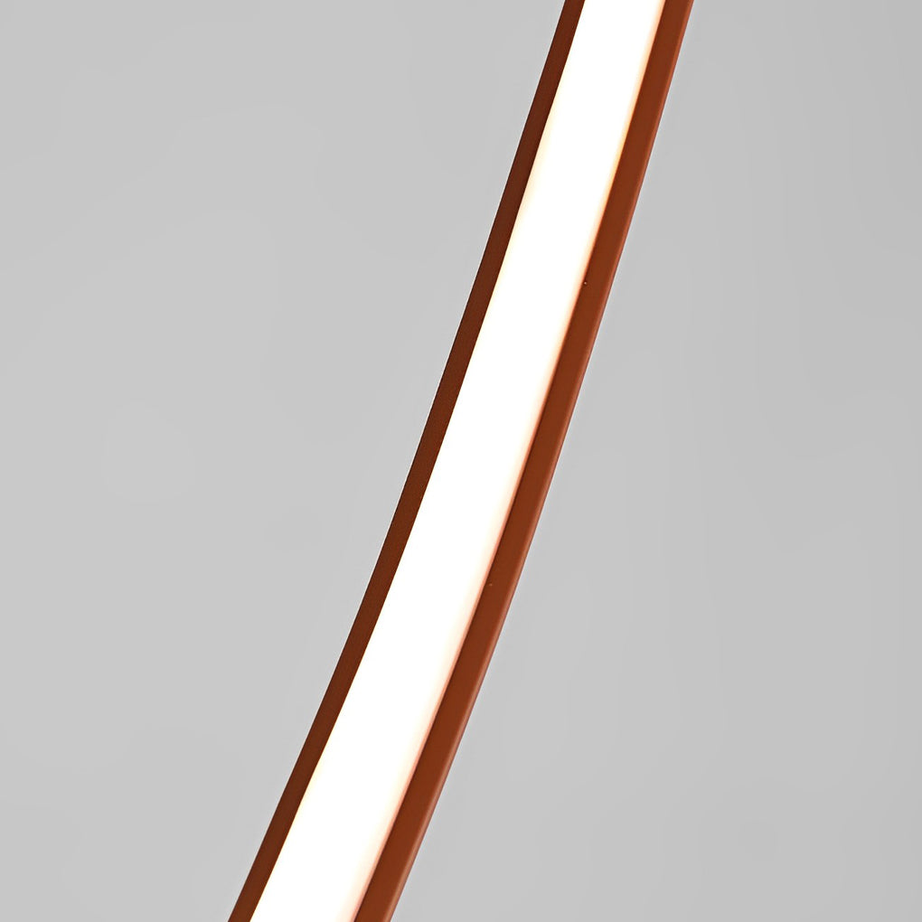 Flexible Long Leather Belts Pendant Light Ha082620