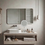 Three Tone Dimming Wall Mounted Makeup Mirror