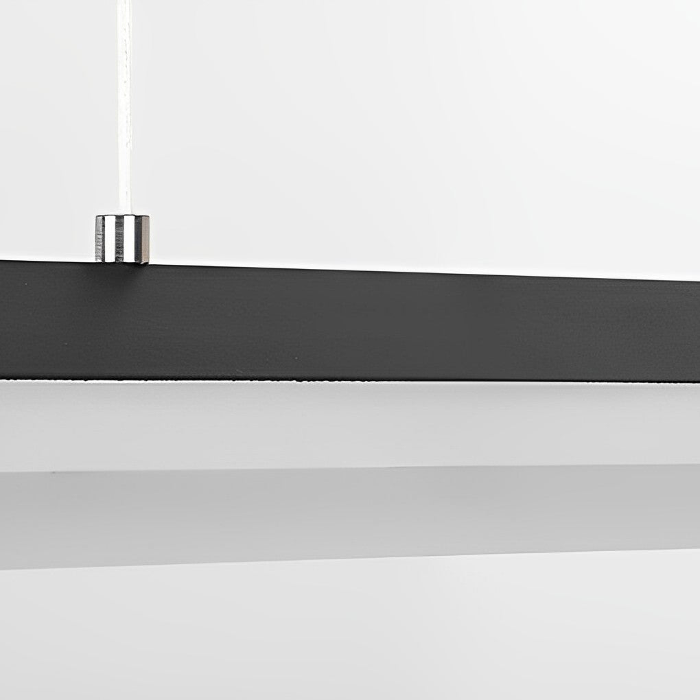 Modern Linear LED Pendant Light for Dining Room and Living Room