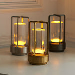 Portable Lantern Cordless Table Lamp Usb Touch Dimming Night Lights