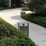 Square Lantern Shaped Led Black Pathway Lights