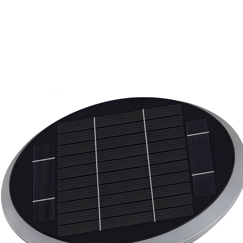 Solar Outdoor Post Garden Pole Light With Dual Motion Sensor