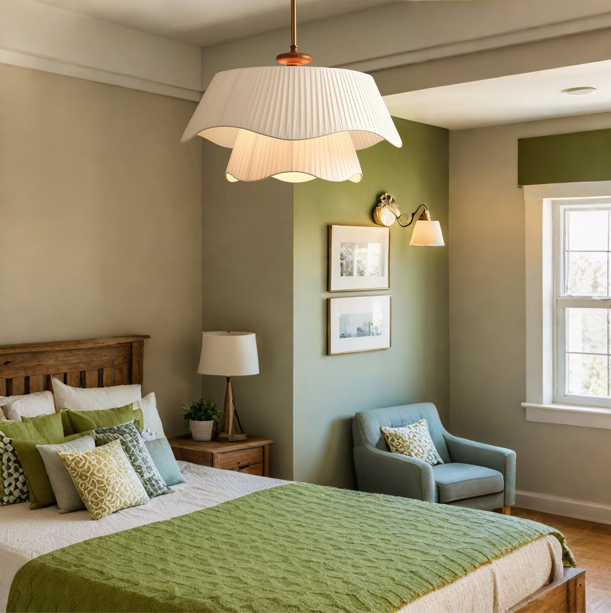 Chic Double Layer Pendant Light
