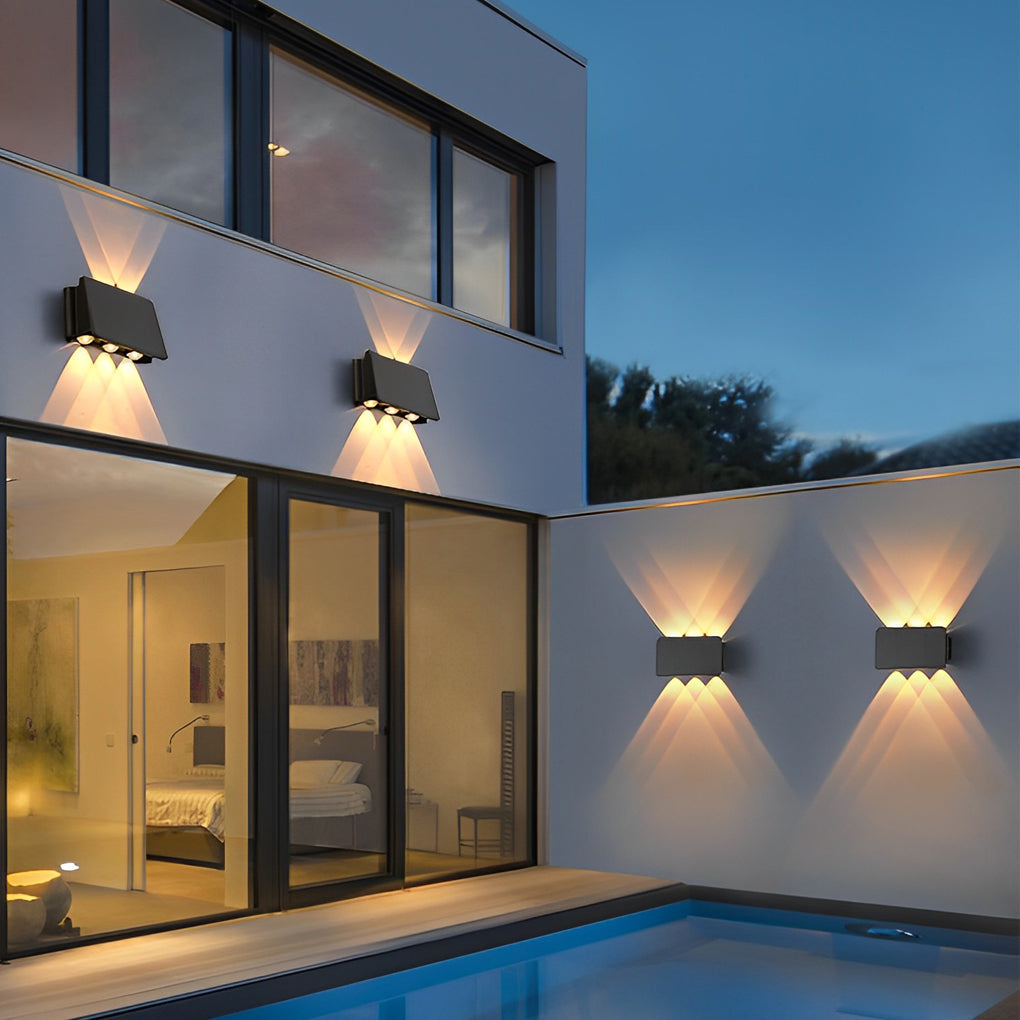 Up And Down Lights Solar Wall Lamp Li002302